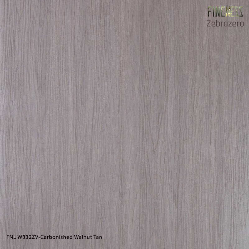 FNL W332ZV HPL Laminate Carbonished Walnut Tan Wood Design 0.8MM Thickness